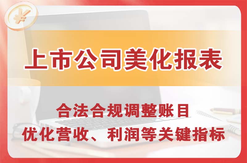 斗门上市公司美化报表